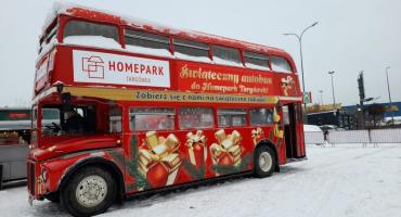 Świąteczny autobus jeździ po Targówku
