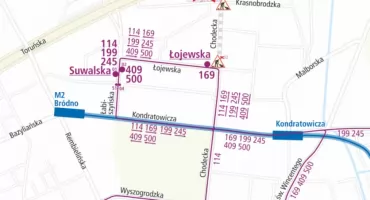 Wymienią nawierzchnię na ul. Chodeckiej. Autobusy zmienią trasy!