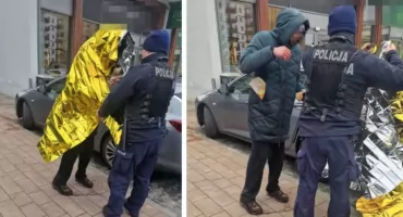 37 latek uratowany przez policję